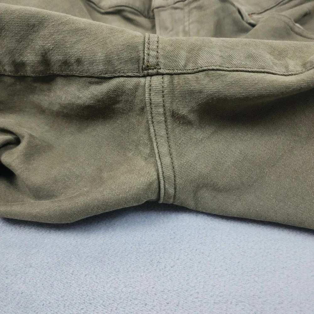 Polo Ralph Lauren Sullivan Jeans Mens 42x30 Olive Green Slim Stretch Preppy
